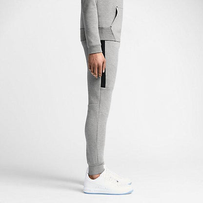 NIKE TECH FLEECE MEN'S TROUSERS - Medium Grey-Black - Kick Game