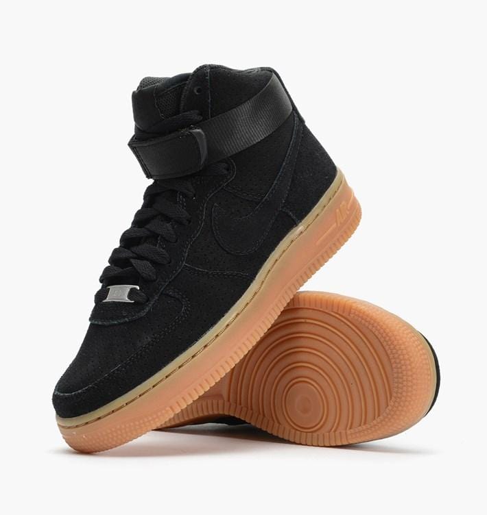 Nike WMNS Air Force 1 Hi Suede Black - Kick Game