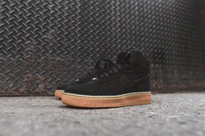 Nike WMNS Air Force 1 Hi Suede Black - Kick Game