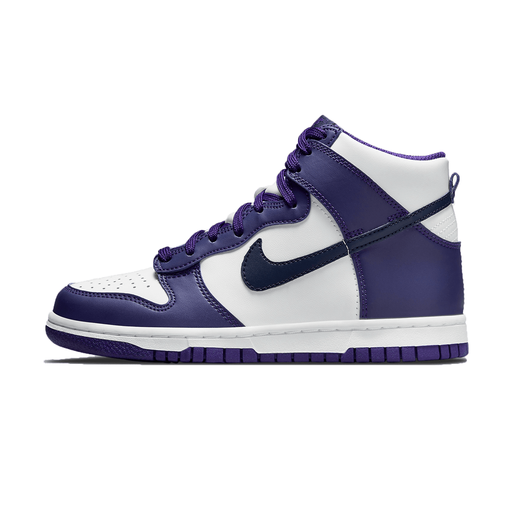 Nike Dunk High Electro Purple Midnght Navy GS