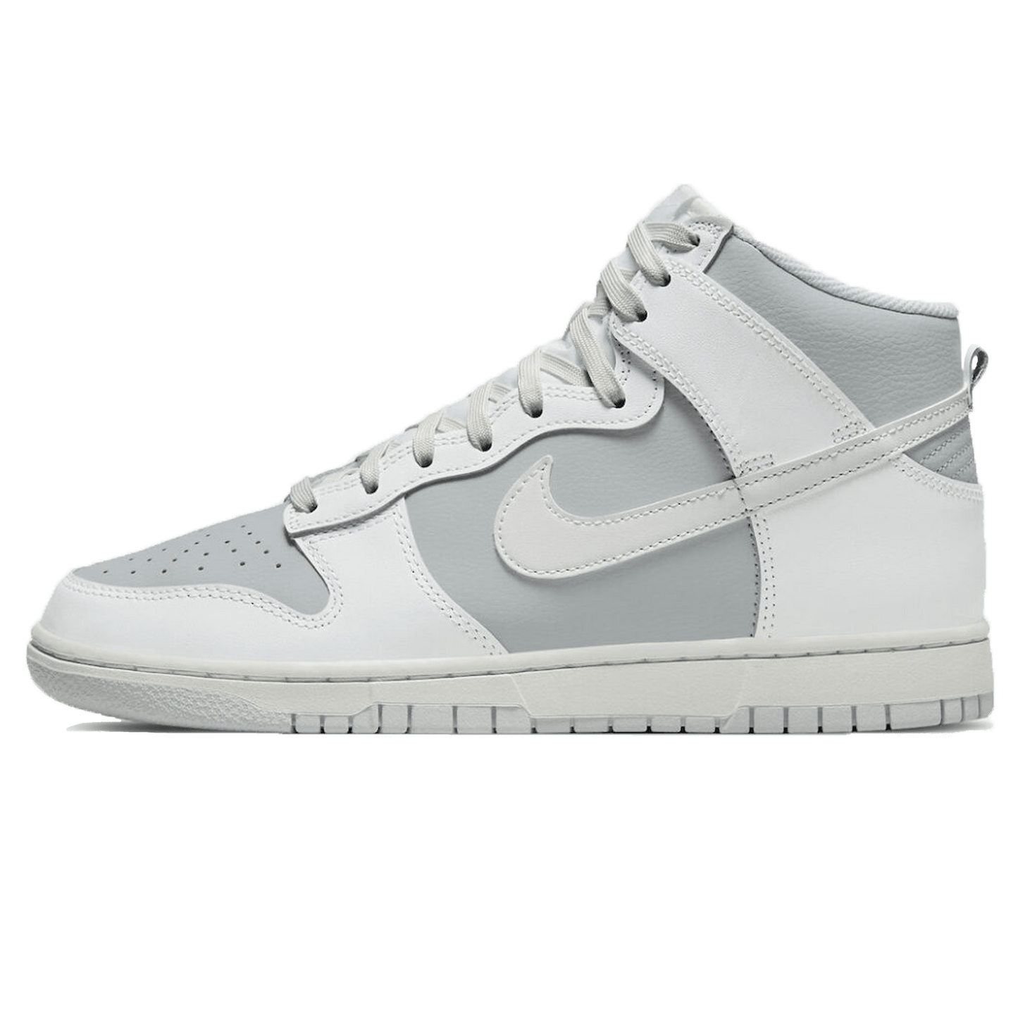 Nike Dunk High Grey White - Kick Game