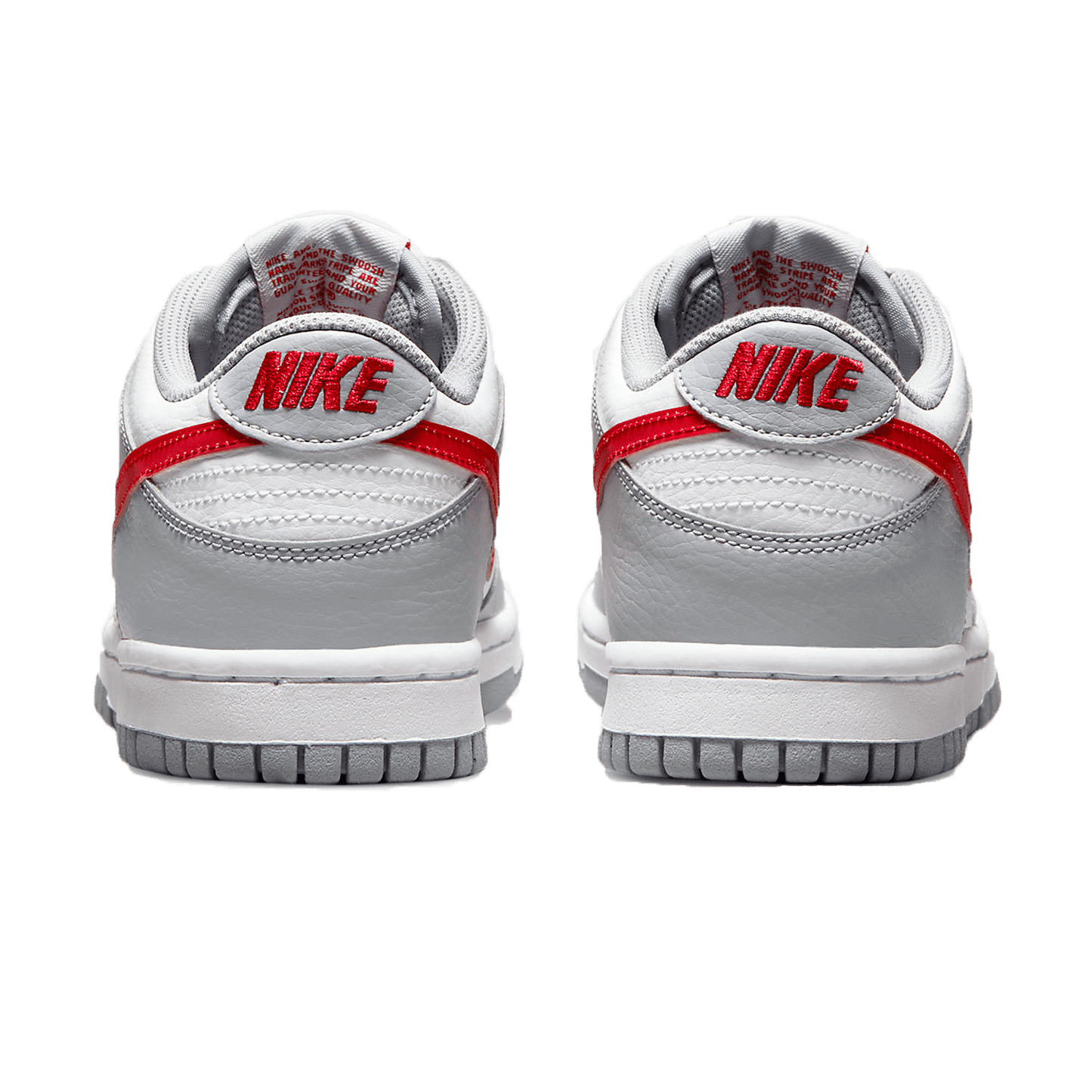 Nike Dunk Low GS 'Grey Red' - Kick Game