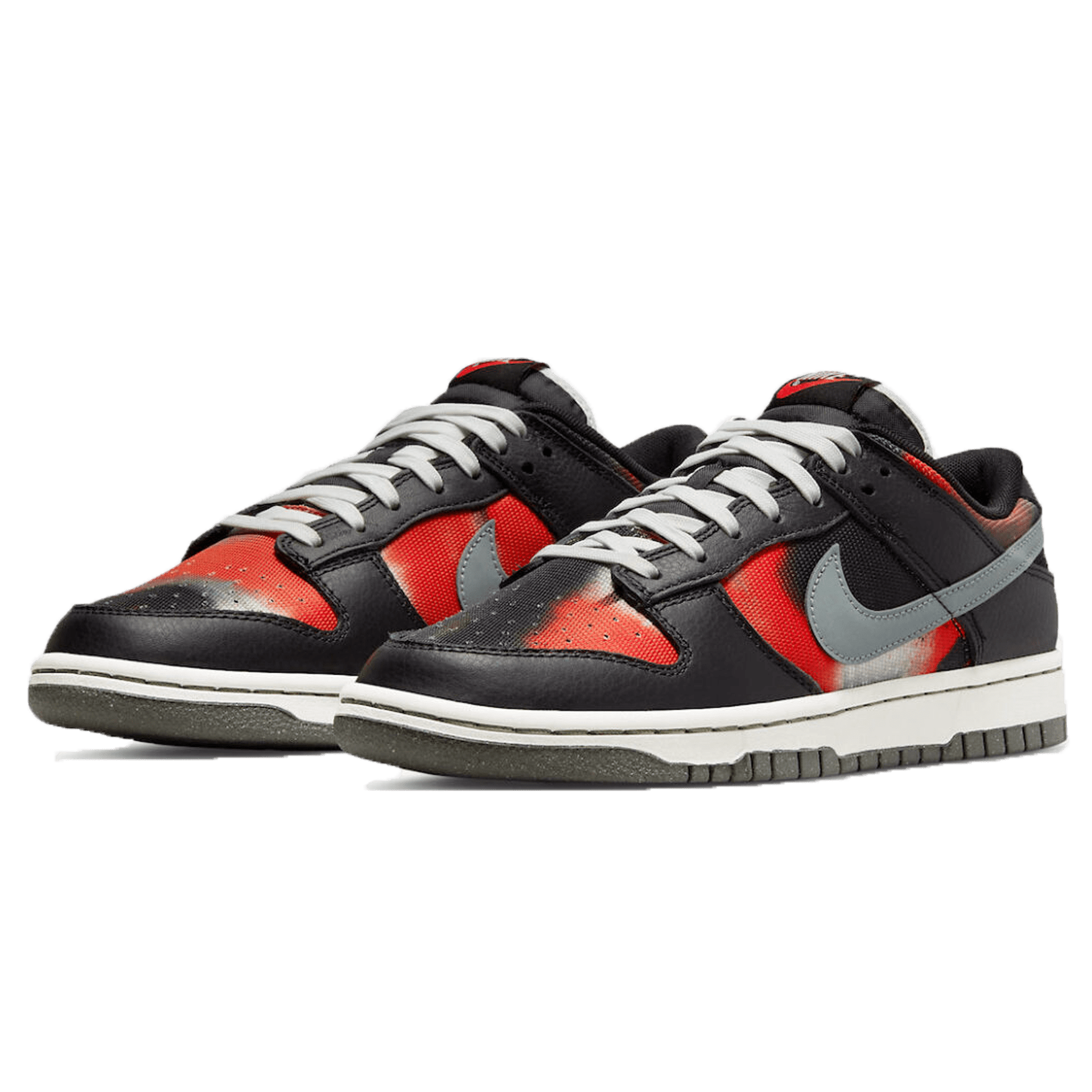 Nike Dunk Low 'Graffiti Pack - Black Red' - Kick Game