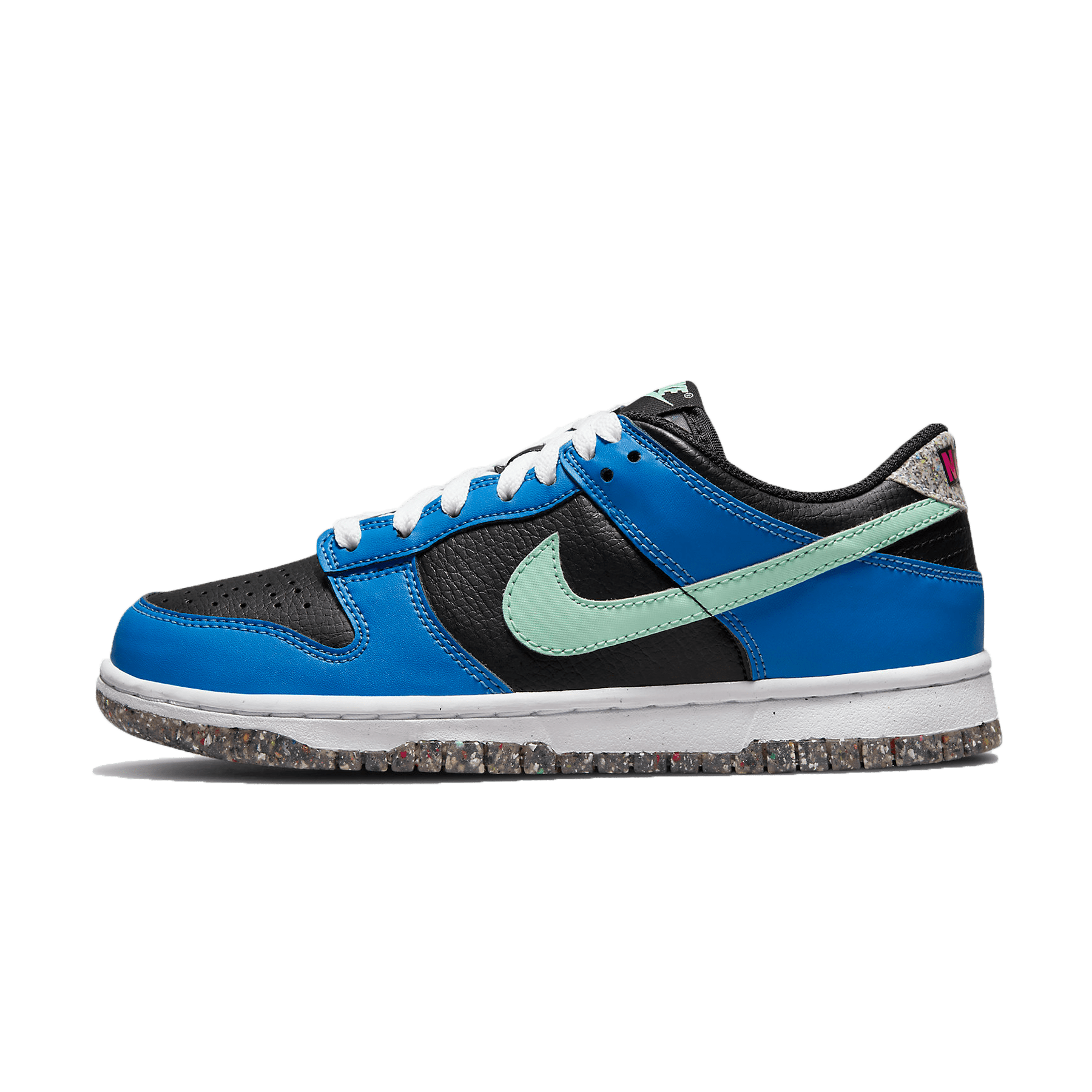 Nike Dunk Low SE GS 'Black Light Photo Blue Mint Foam' - Kick Game
