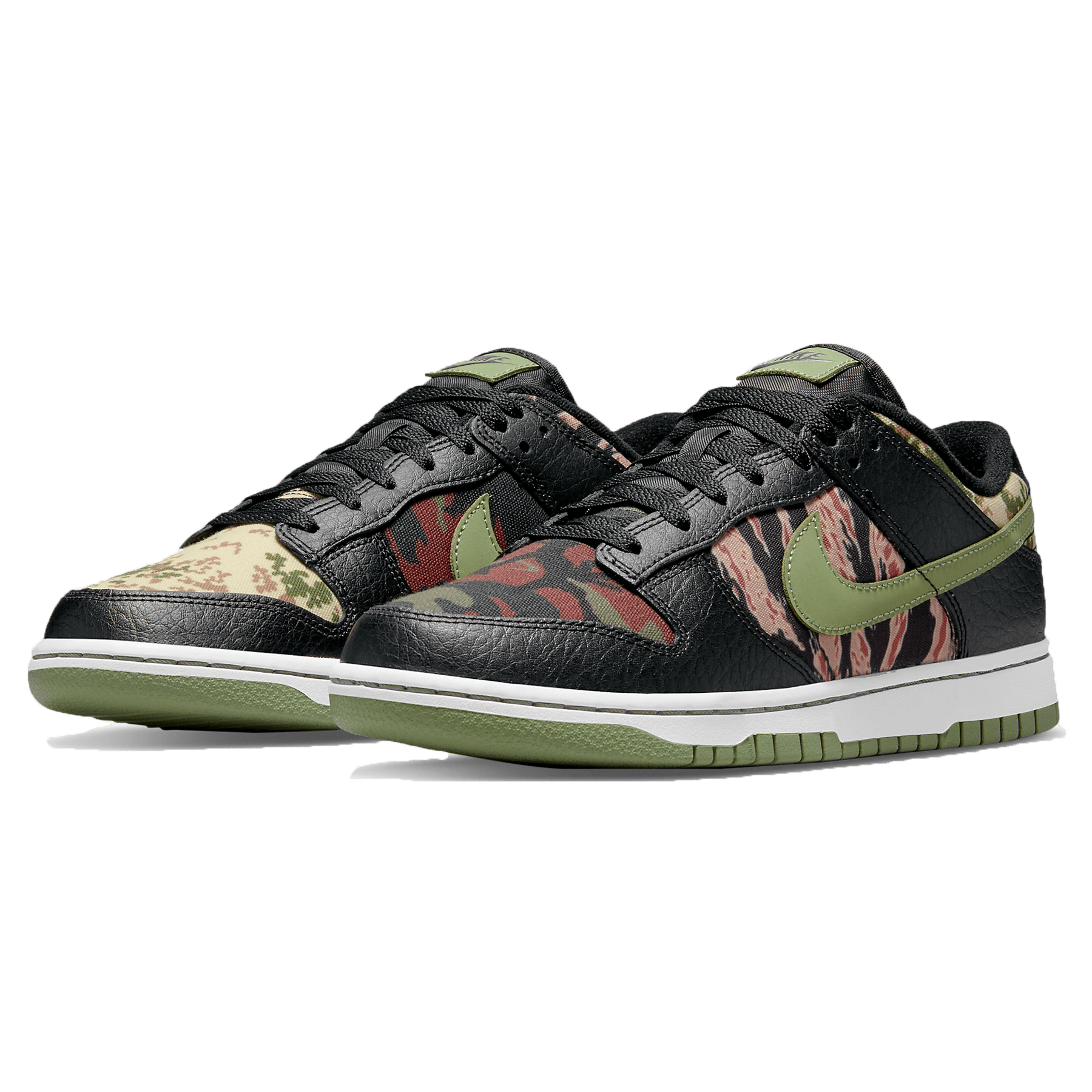 Nike Dunk Low SE 'Black Multi-Camo' - Kick Game