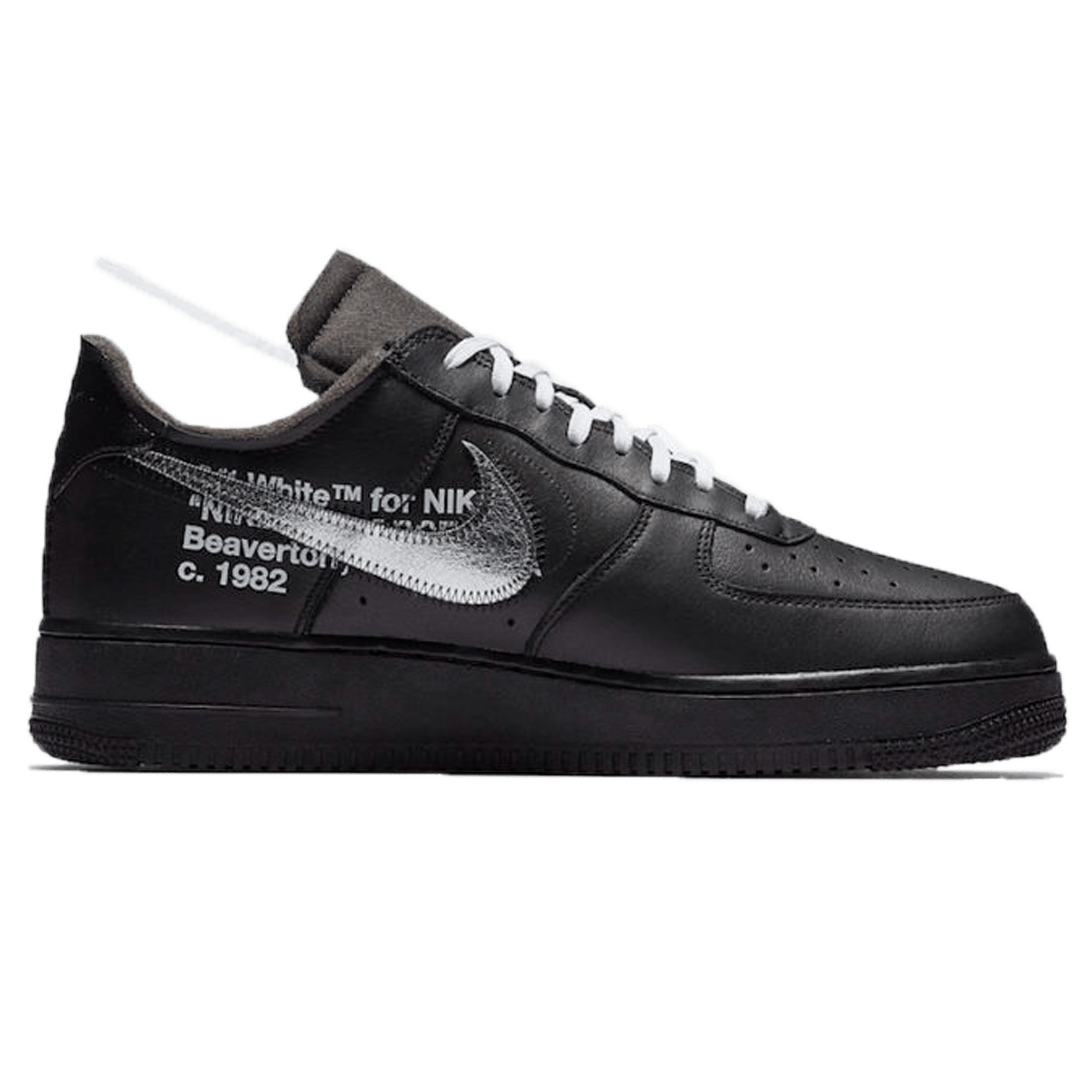 Off-White x Nike Air Force 1 Low '07 'MoMA' Black - Kick Game