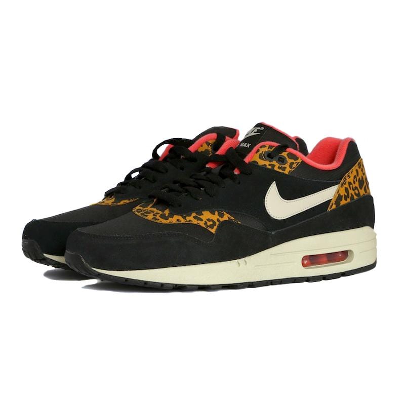 Nike Air Max 1 Leopard Pack Black Sandtrap Gold Leaf - Kick Game