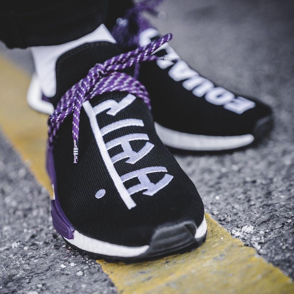 Pharrell x NMD Trail Holi Human Race 'Black' - Kick Game