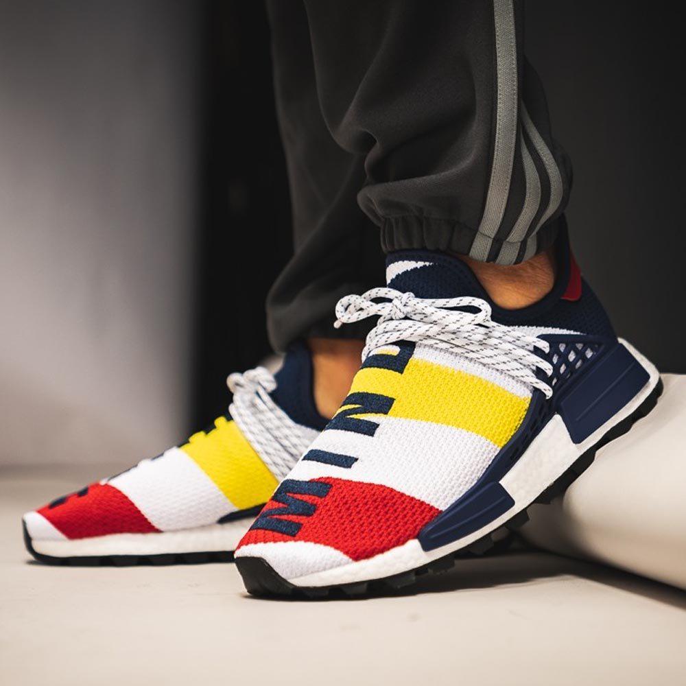 Adidas Pharrell x BBC NMD Human Race Trail Shoes