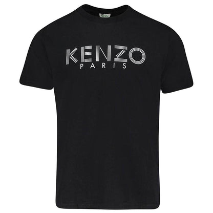 Kenzo Paris Logo Print T-Shirt "Black" - Kick Game