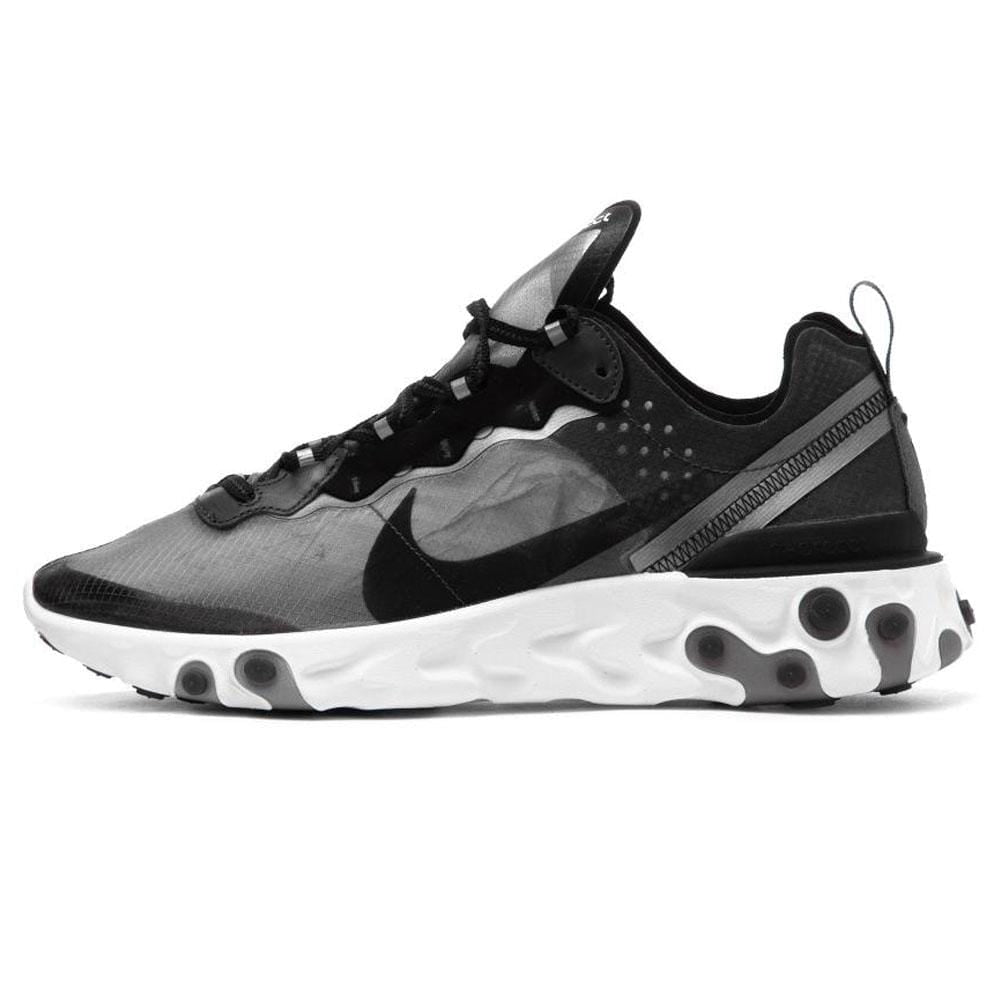 Nike React Element 87 Black White - CerbeShops
