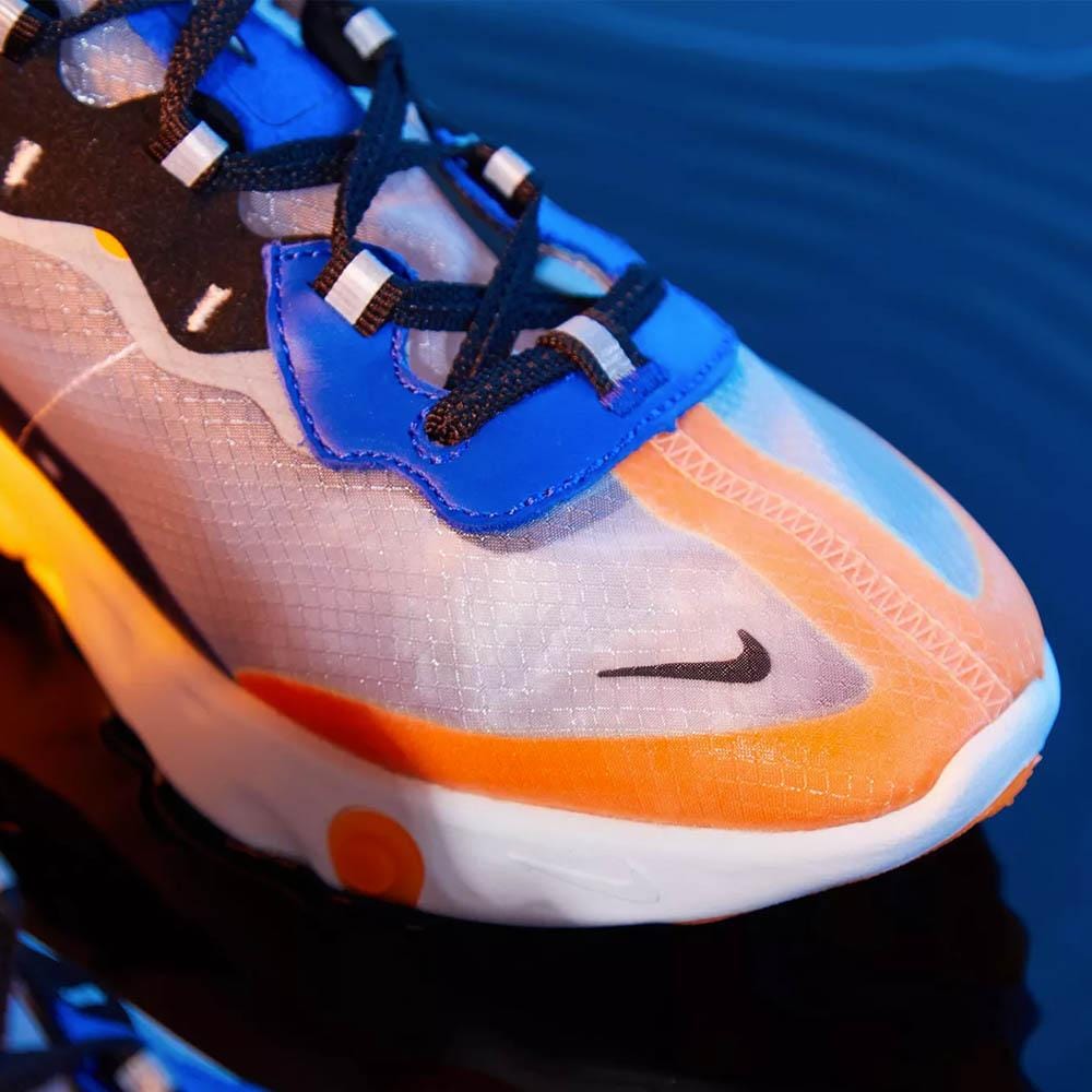 Nike React Element 87 Blue Orange - JuzsportsShops