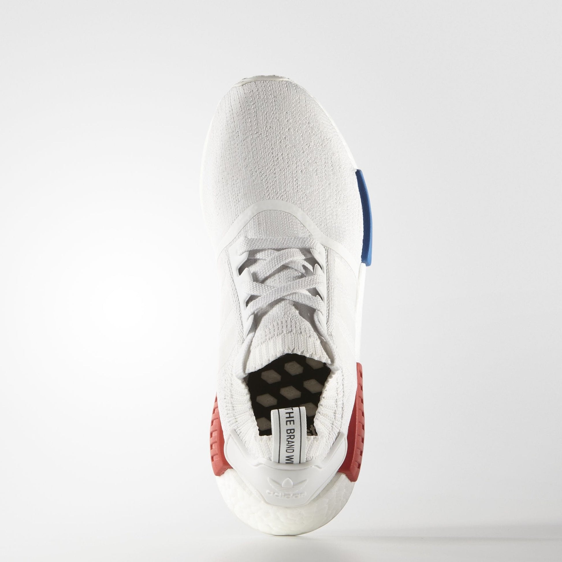 Adidas NMD_R1 Primeknit Vintage White-Lush Red - Kick Game