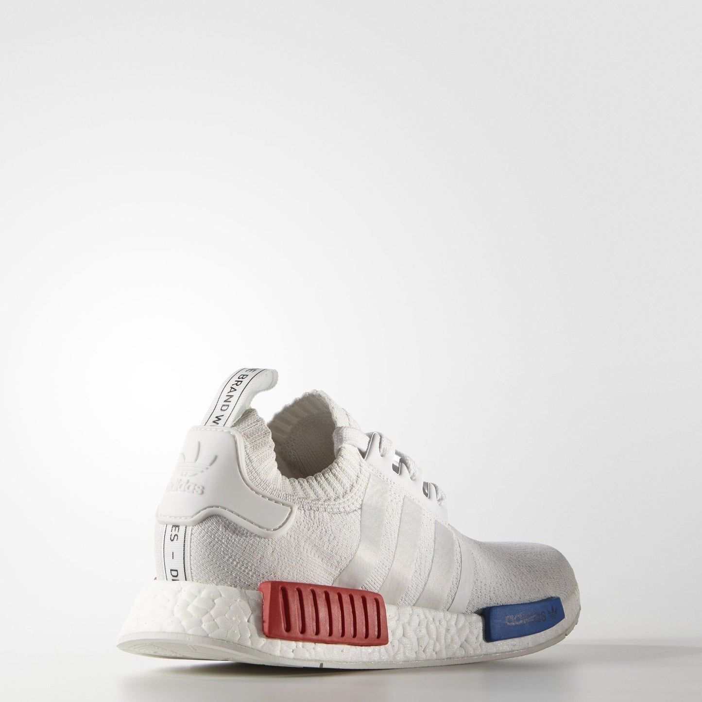 Adidas NMD_R1 Primeknit Vintage White-Lush Red - Kick Game