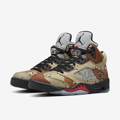 AIR JORDAN 5 RETRO SUPREME "SUPREME" CAMO - Kick Game