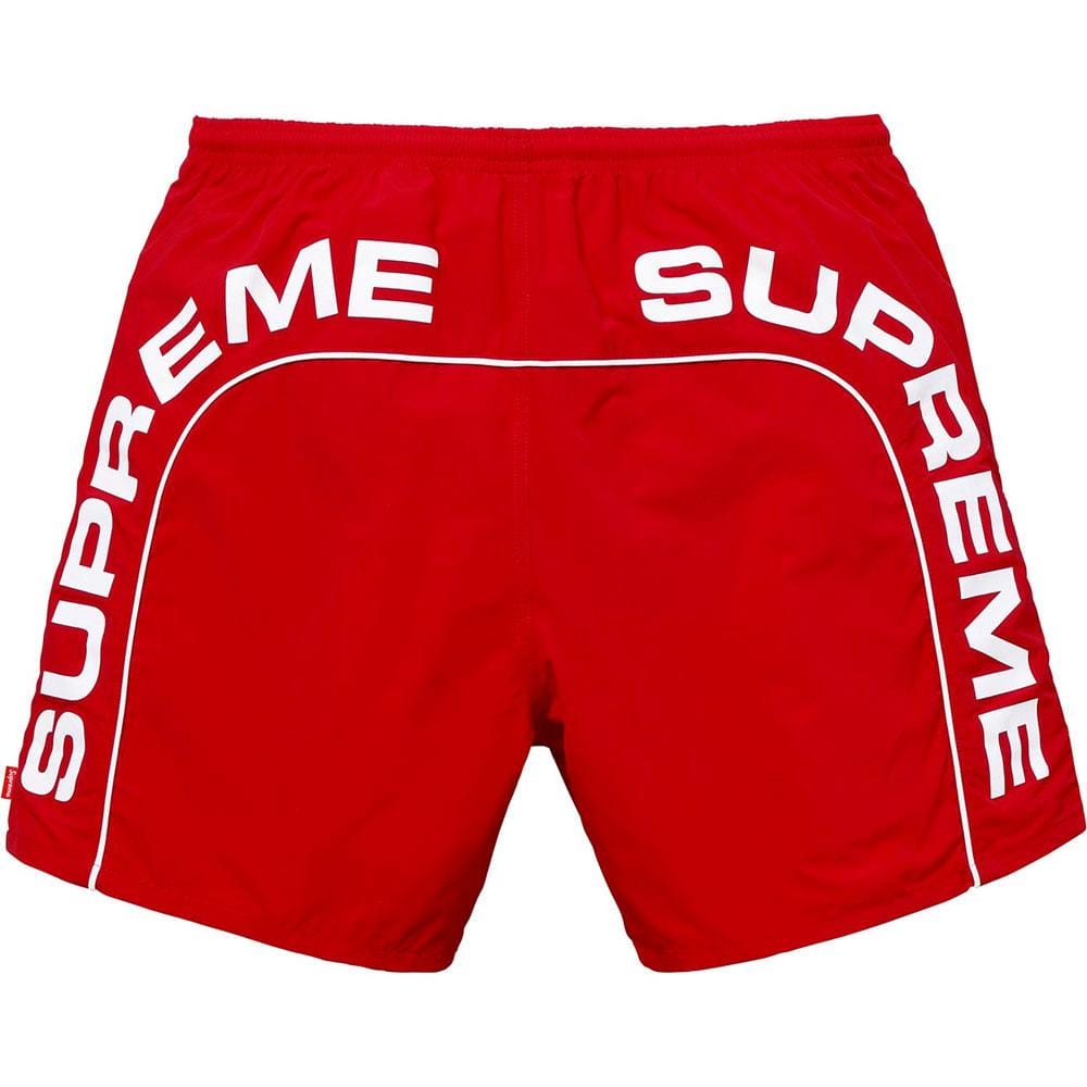 Supreme Arc Logo Water Short Red - Kick Game