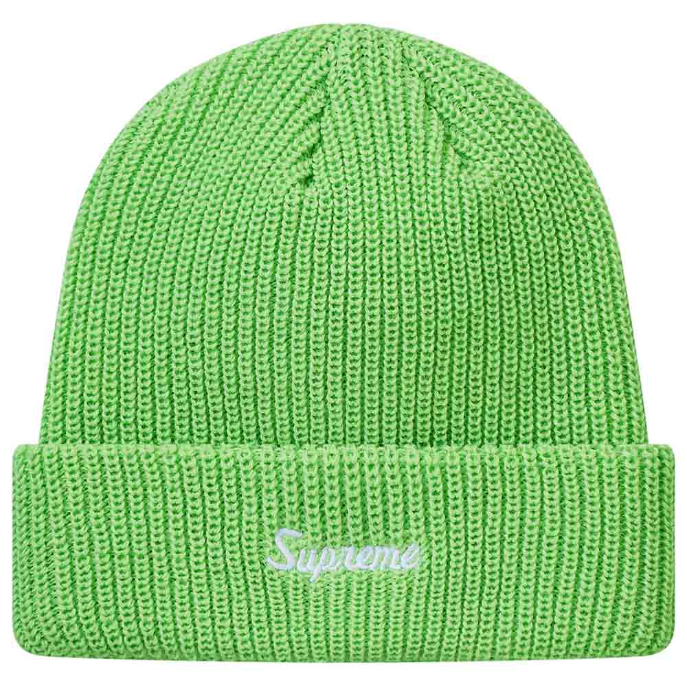 Supreme Loose Gauge Beanie (FW18) Light Green - Kick Game