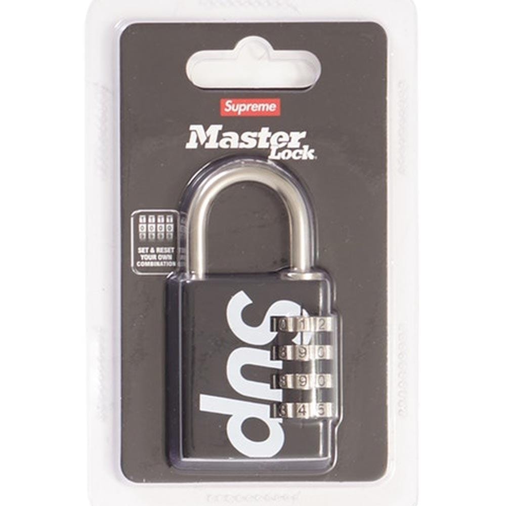 Supreme Masterlock Numeric Lock Black - Kick Game