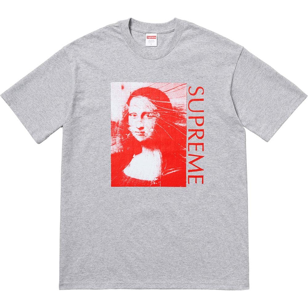 Supreme Mona Lisa Tee Heather Grey - Kick Game