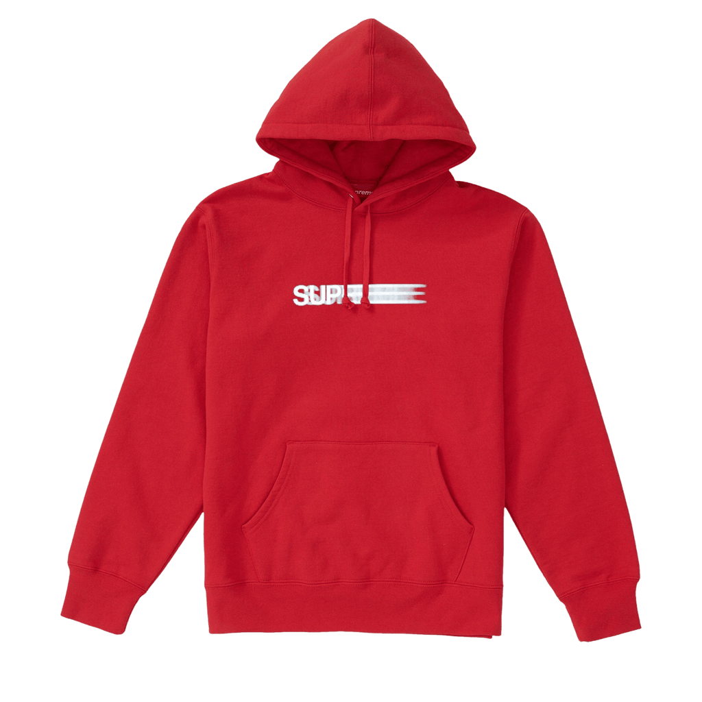 Supreme Motion Logo Hooded Sweatshirt 'Red' (SS20) - Kick Game