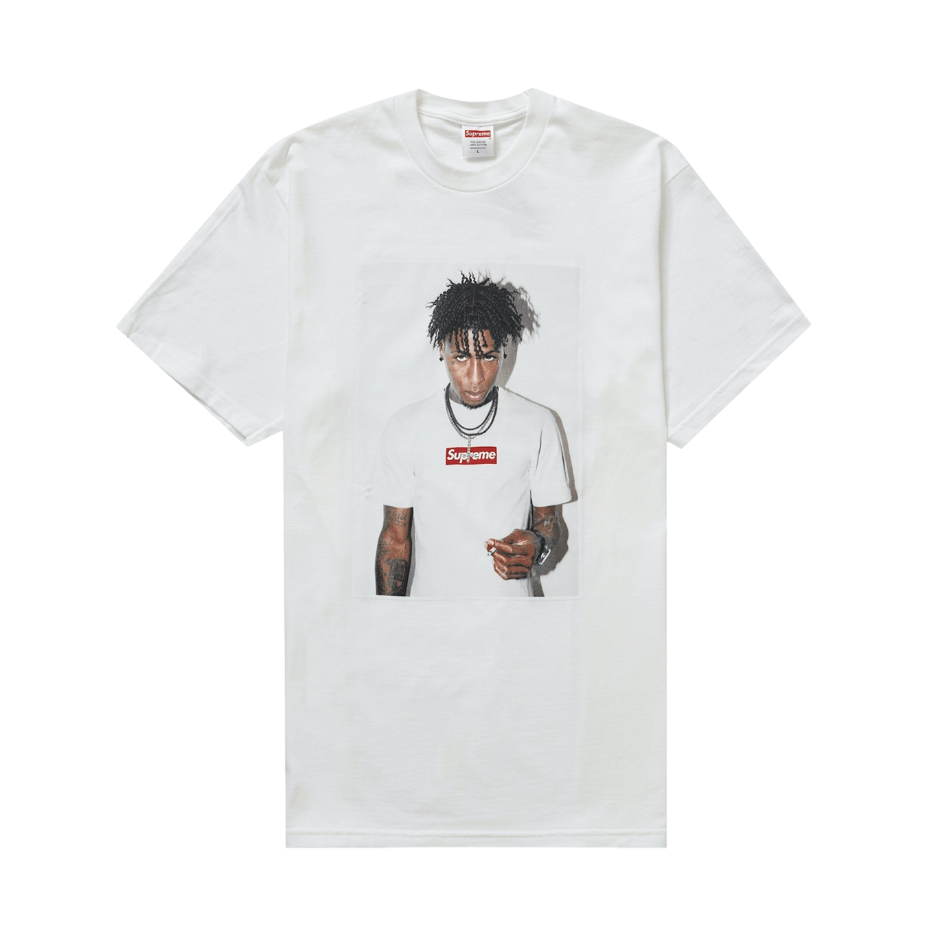 Supreme NBA Youngboy Tee 'White' - Kick Game