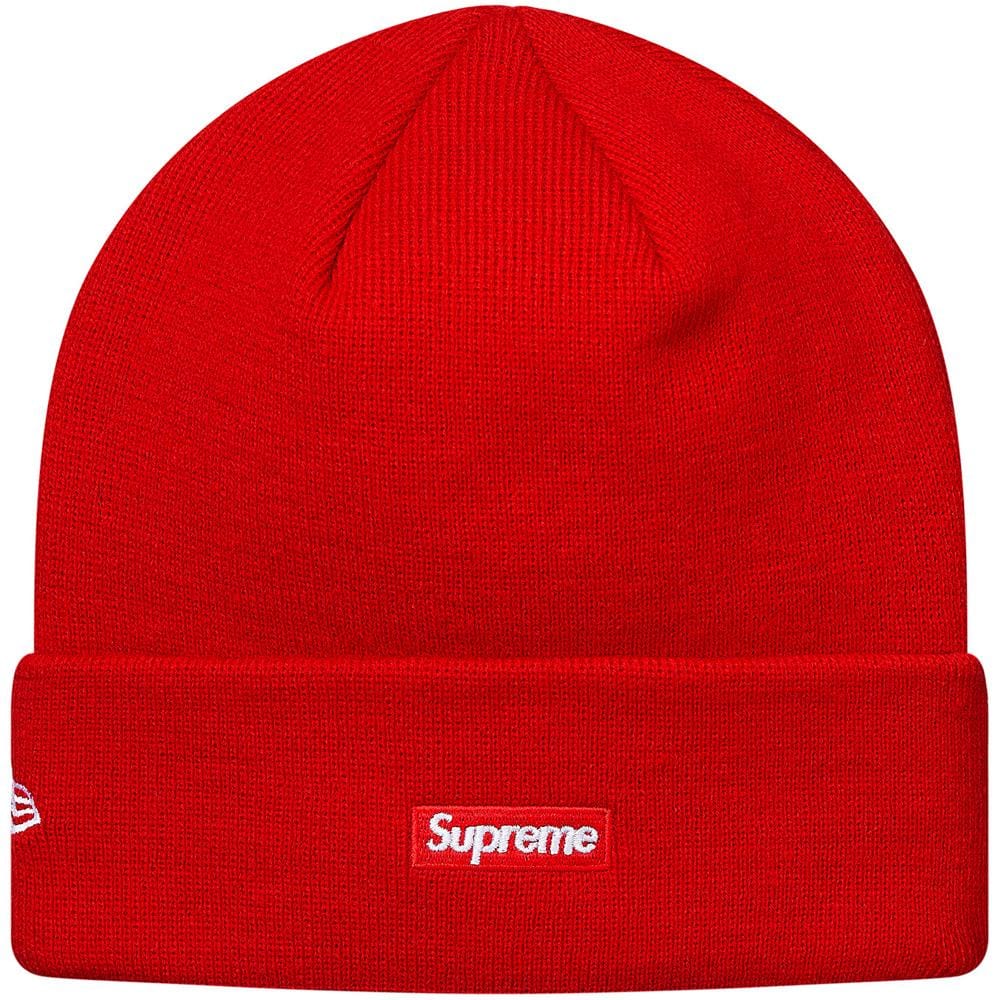 Supreme New Era S Logo Beanie Red - Kick Game