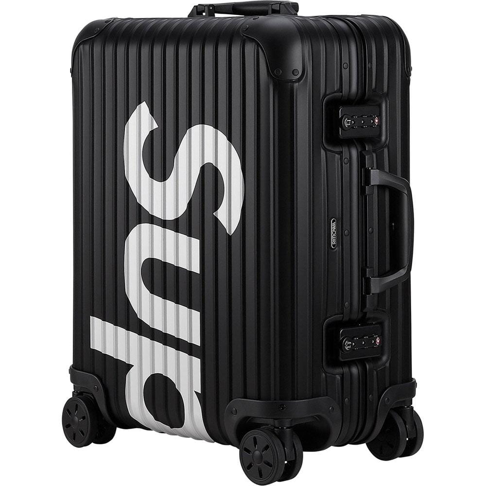 Supreme RIMOWA Topas Multiwheel 45L Black - Kick Game
