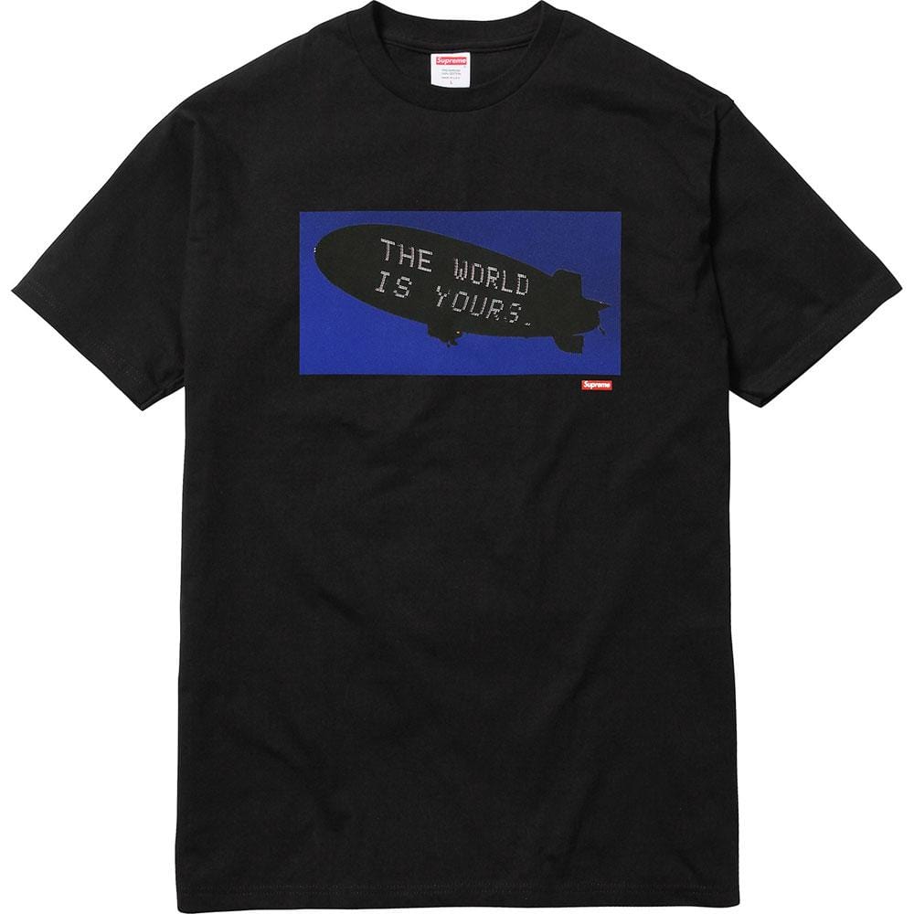 Supreme Scarface Blimp Tee - Black - Kick Game