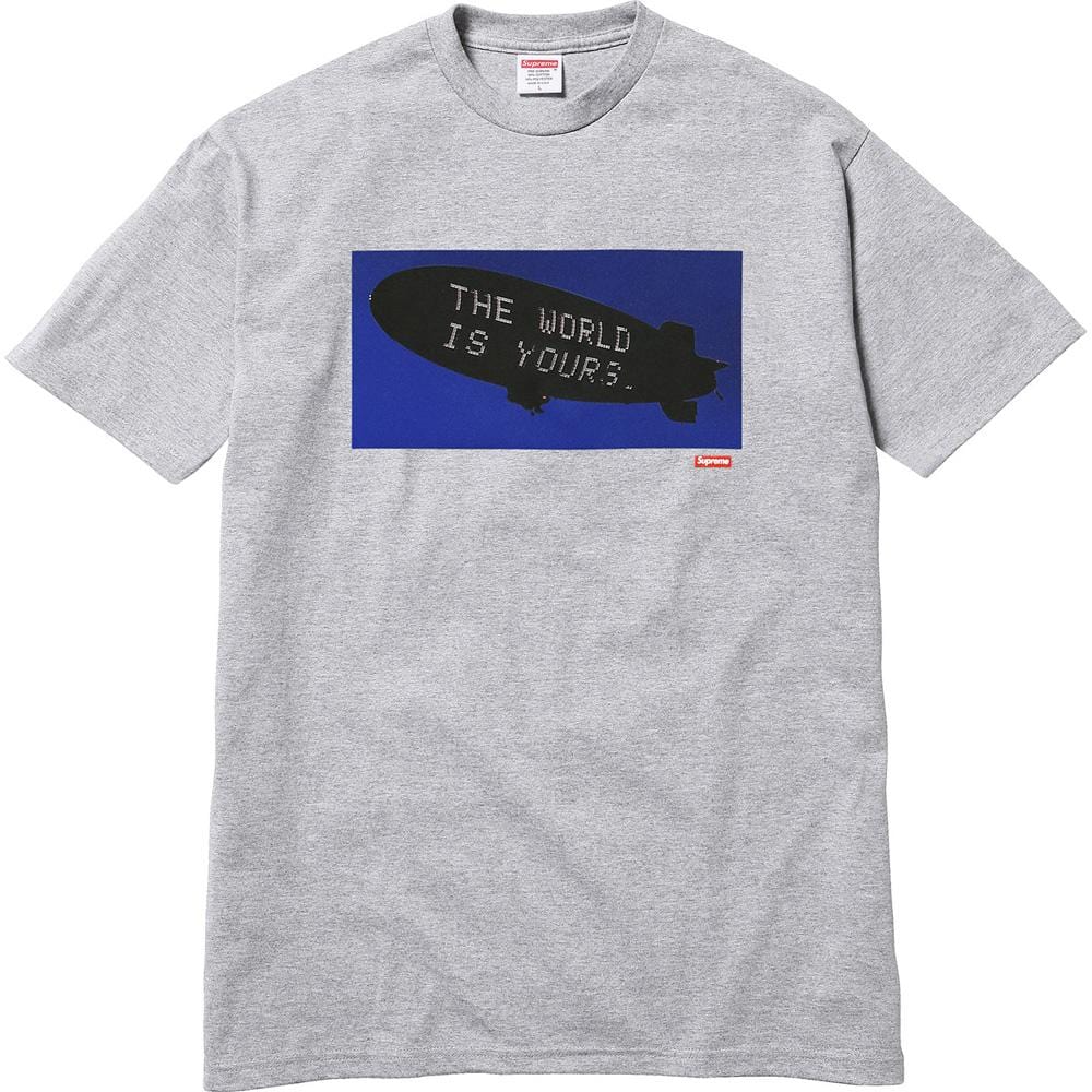 Supreme Scarface Blimp Tee - Heather Grey - Kick Game