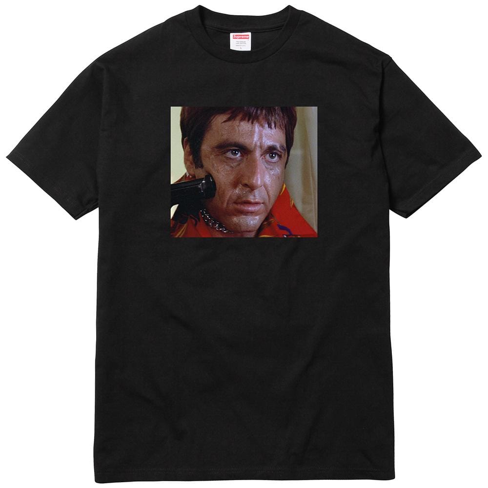 Supreme Scarface Shower Tee - Black - Kick Game