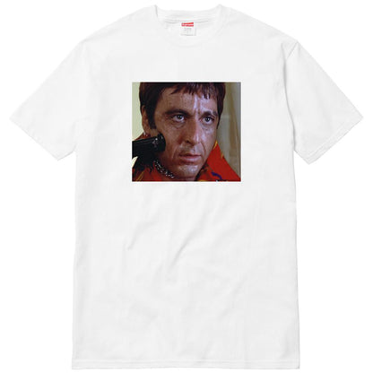 Supreme Scarface Shower Tee - White - Kick Game