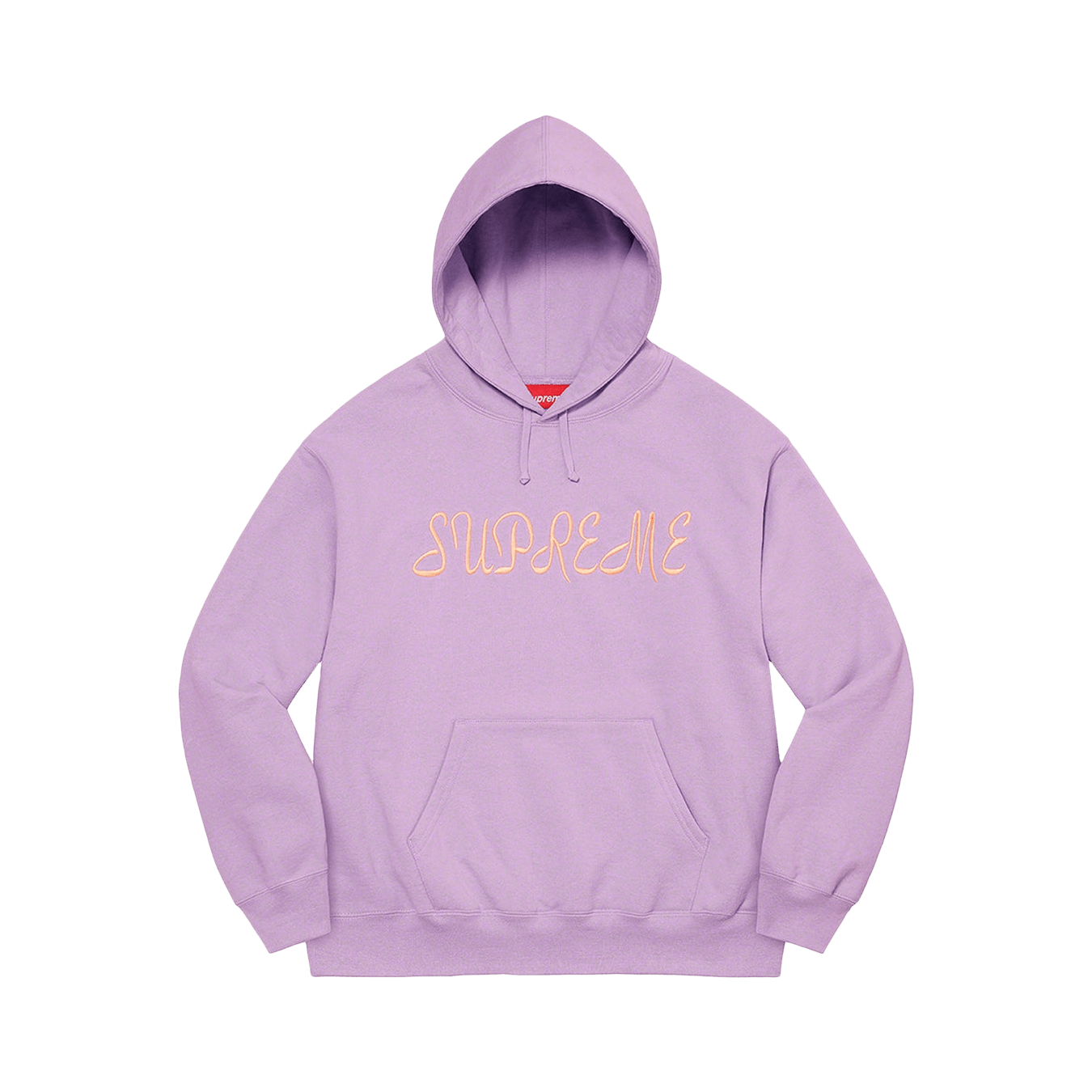Supreme Script Hooded Sweatshirt 'Violet' - Kick Game