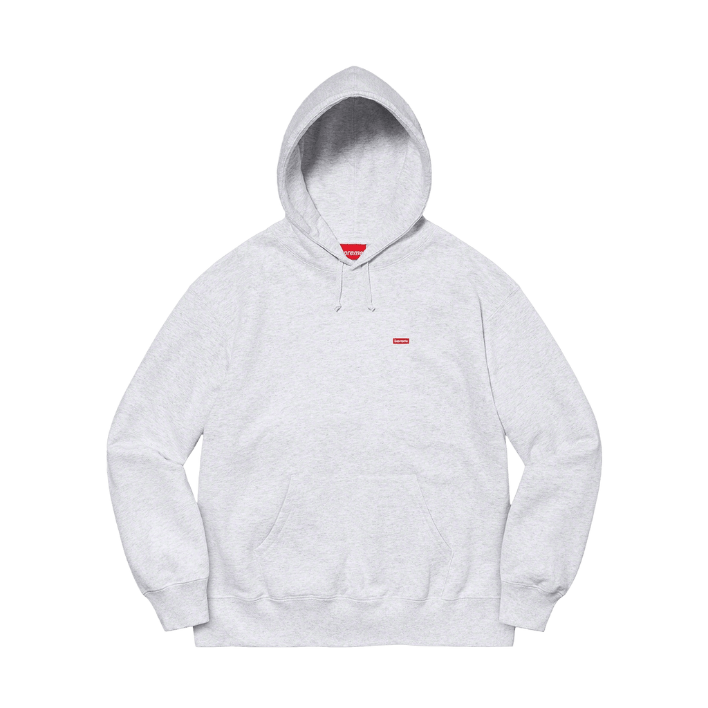 Supreme Small Box Hooded Sweatshirt Ash Grey - Kick Game