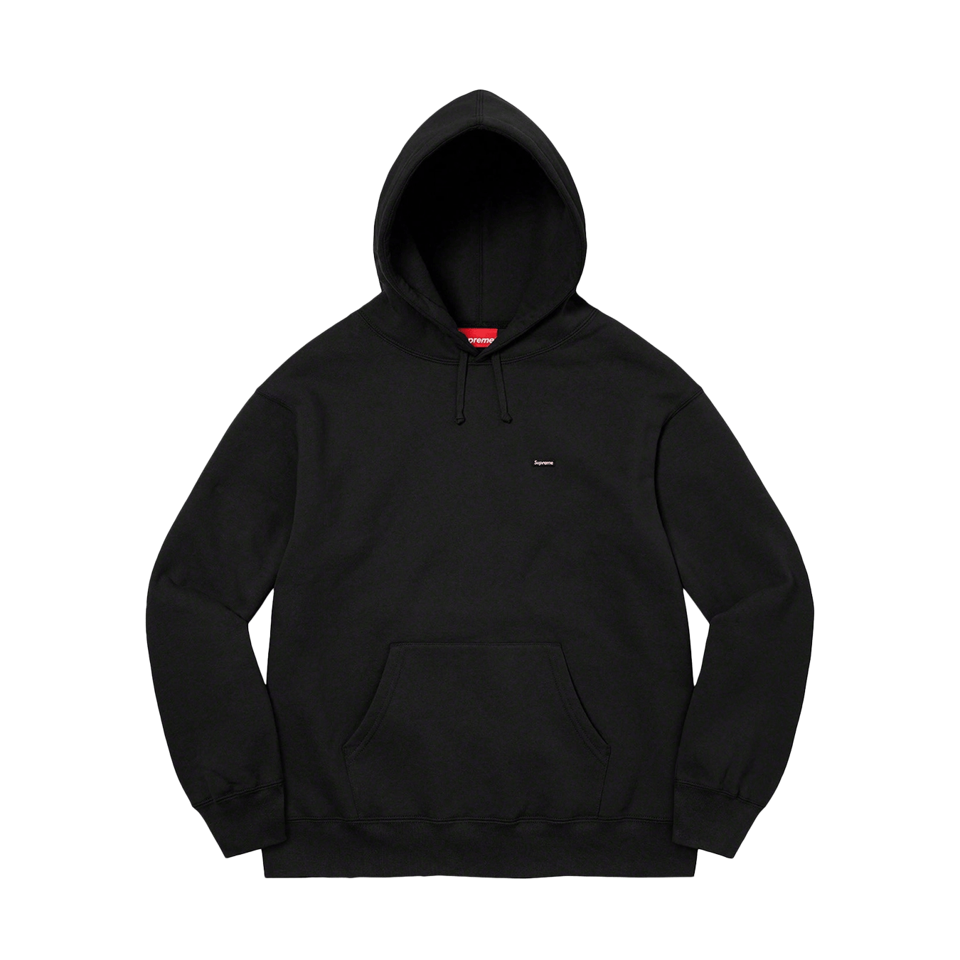 Supreme Small Box Hooded Sweatshirt Black - Kick Game
