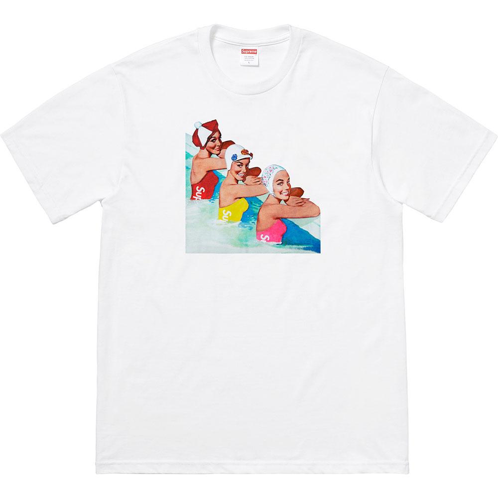 Supreme Swimmers Tee White - Kick Game