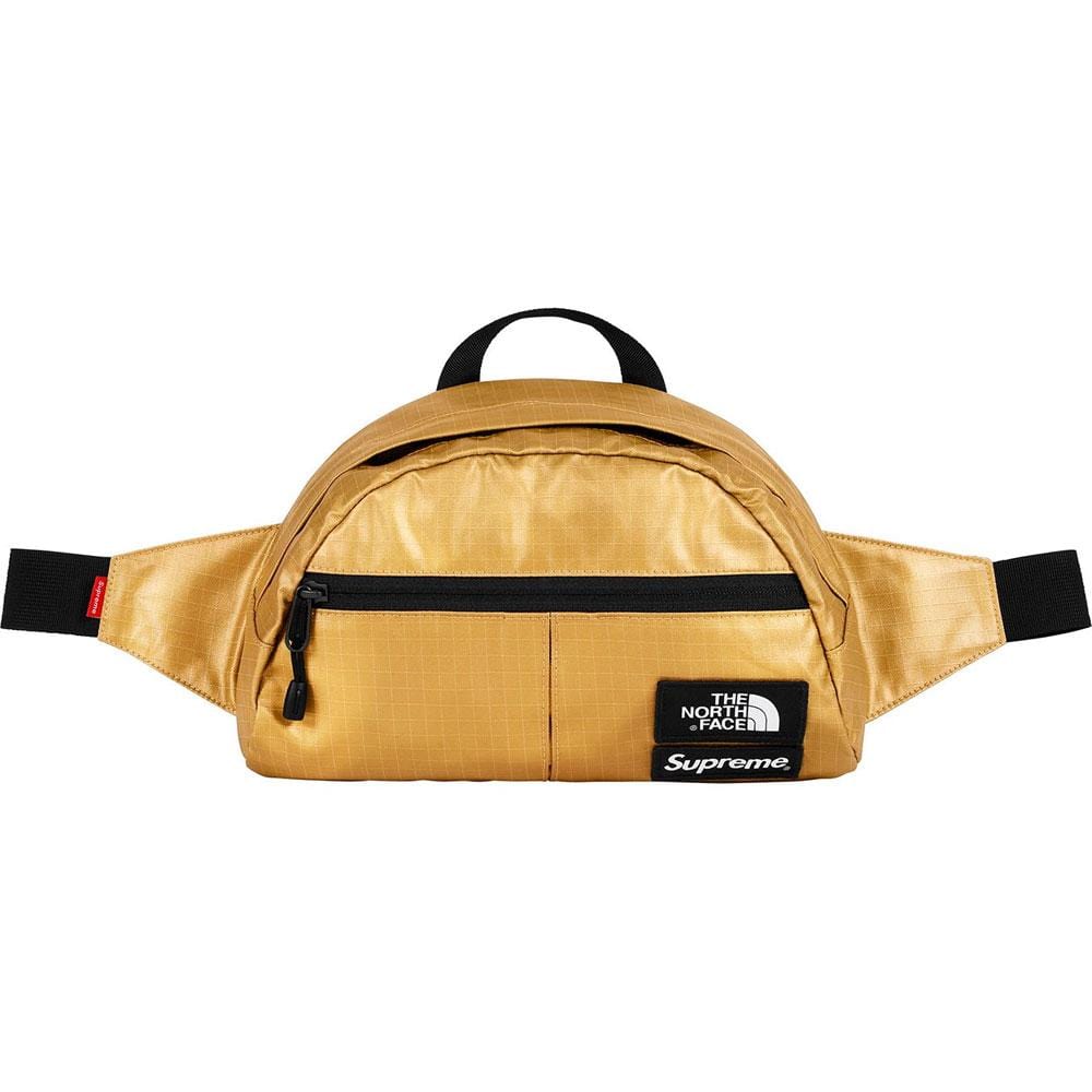 Supreme The North Face Metallic Roo II Lumbar Pack Gold - Kick Game
