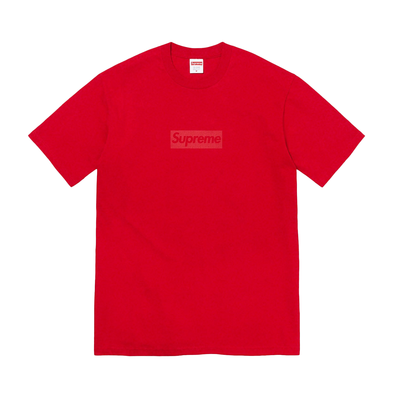 Supreme Tonal box Logo Tee 'Red' - Kick Game