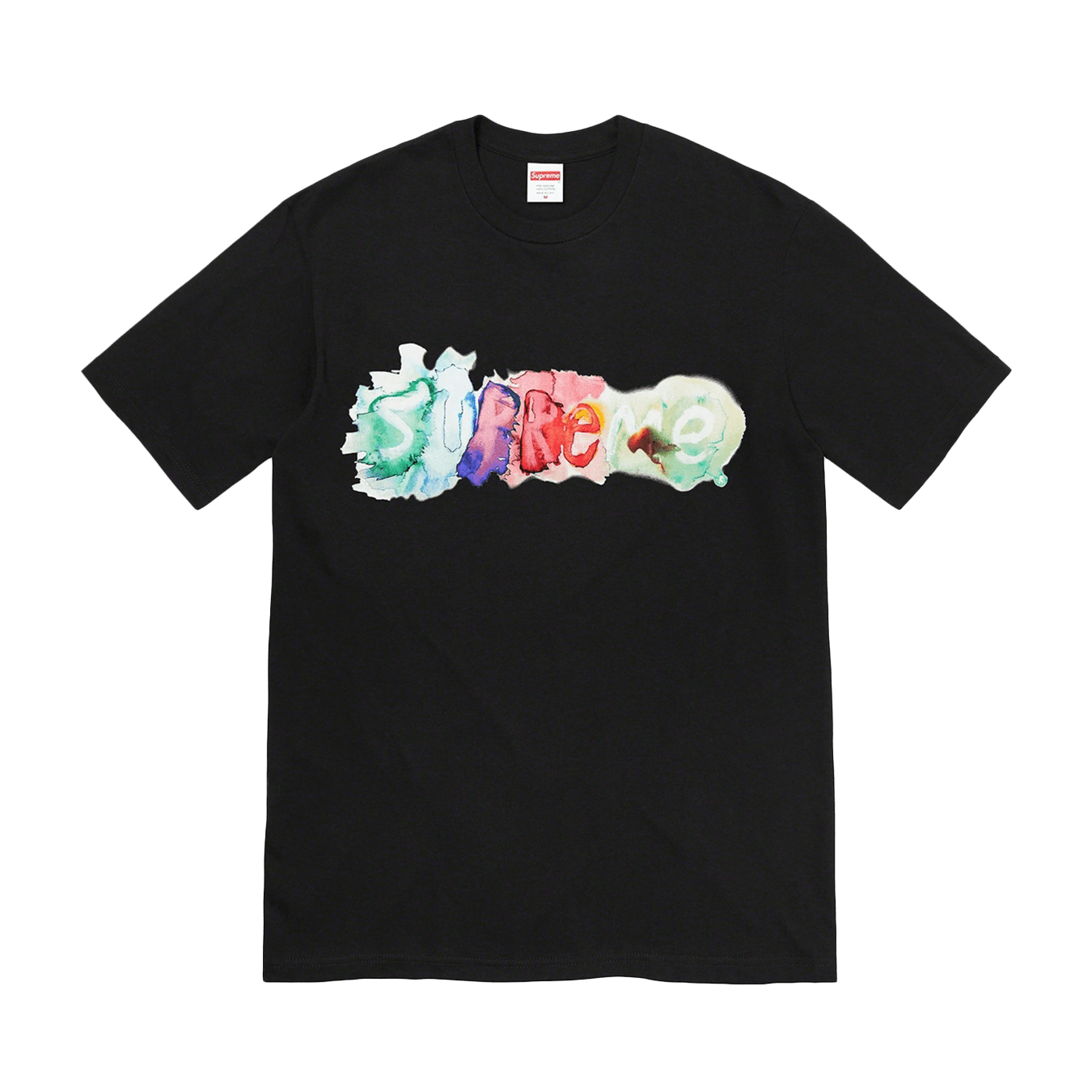 Supreme Watercolor Tee 'Black' - Kick Game