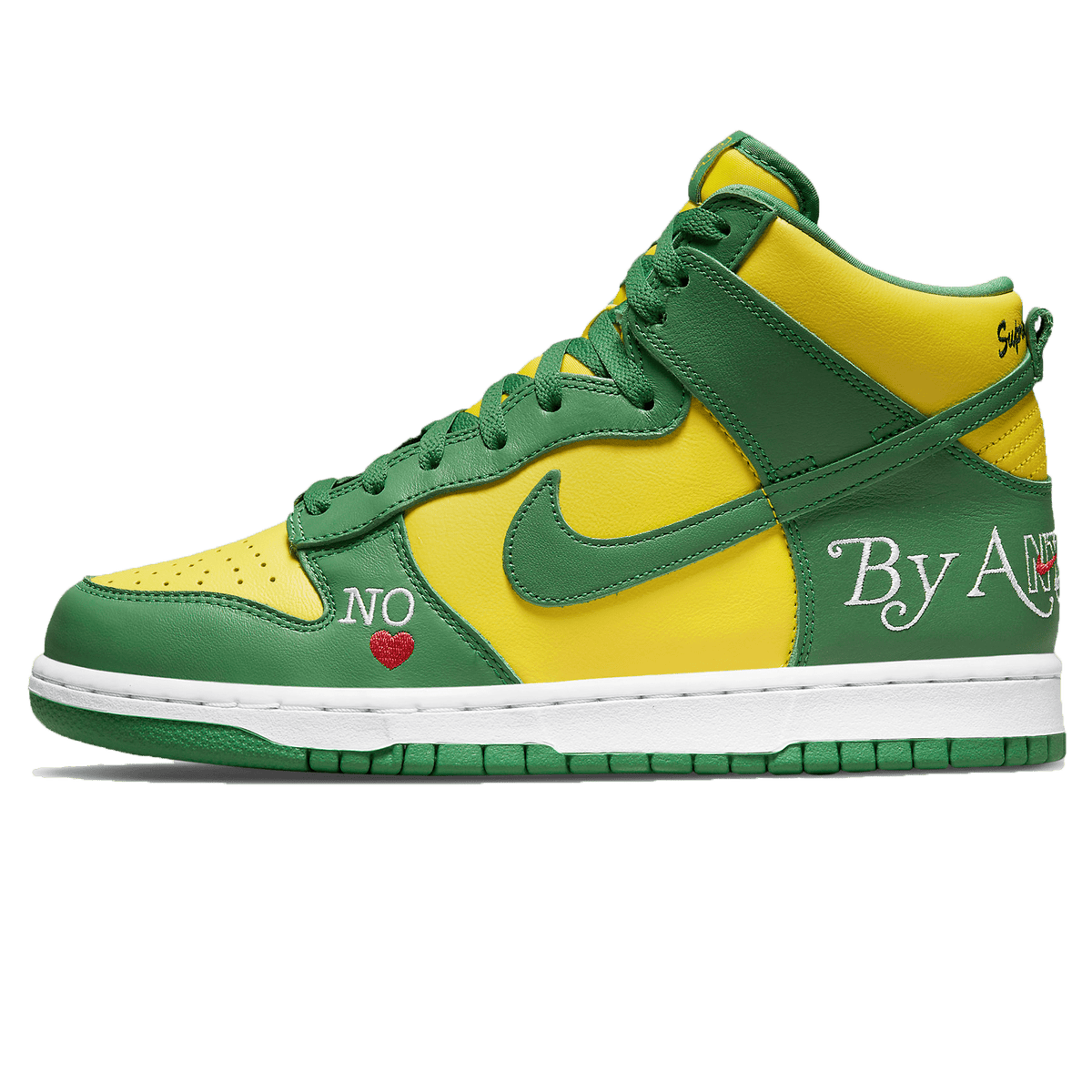 Supreme x Nike Dunk High SB 'By Any Means - Brazil' - CerbeShops
