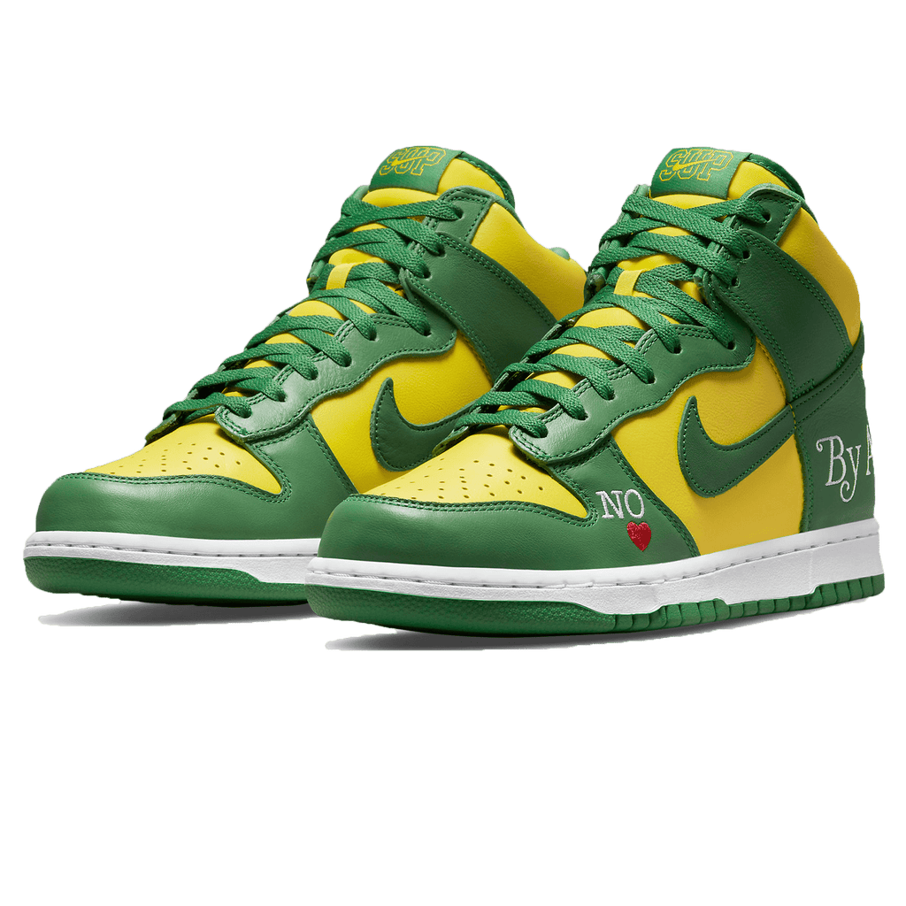 Supreme x Nike Dunk High SB By Any Means   Brazil 1