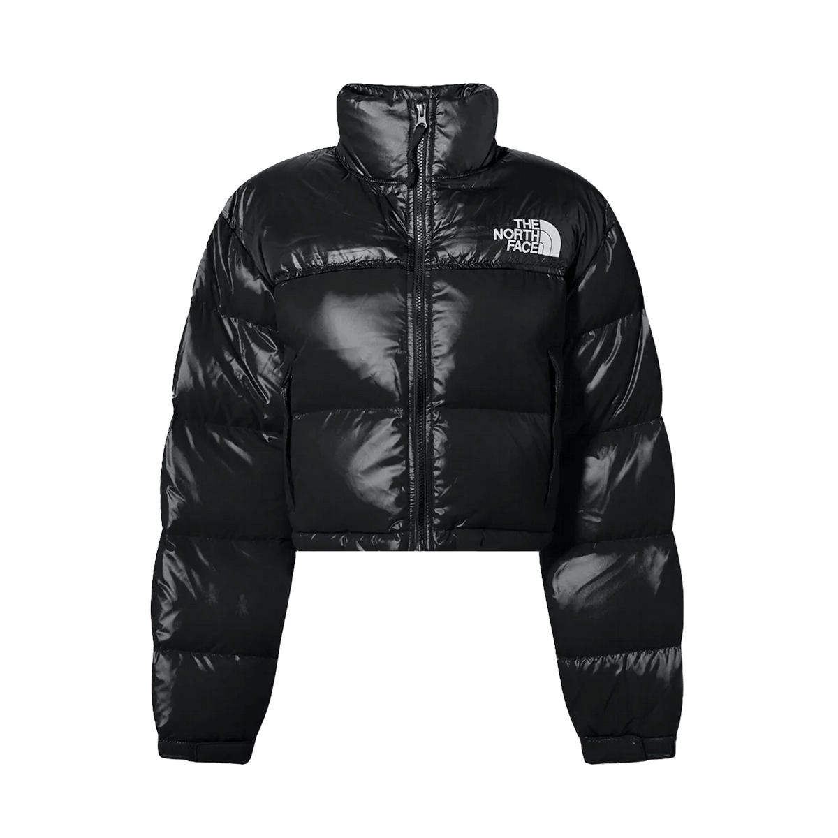 Air Max 421 Womens Nuptse 700 Fill Short Jacket TNF 'Black' - UrlfreezeShops