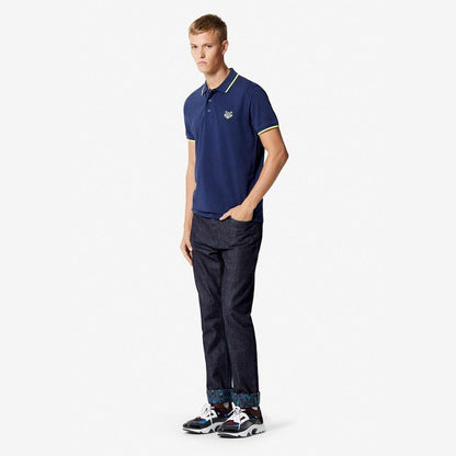 Kenzo Slim Fit Tiger Polo Shirt "Ink" - Kick Game