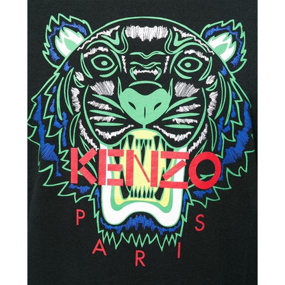 Kenzo Tiger Print T-Shirt Black - Kick Game