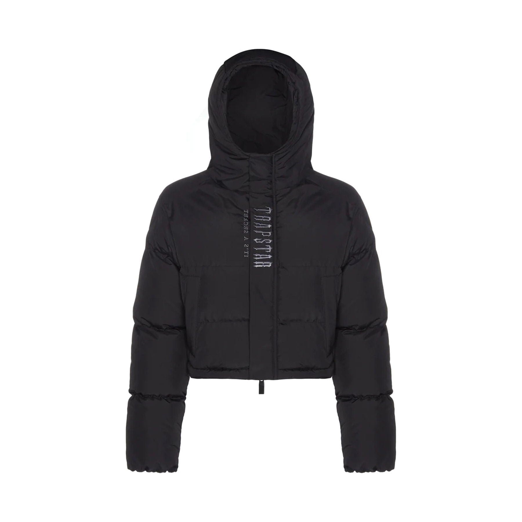 Trapstar Women's Decoded 2.0 Hooded Puffer - Black - Kick Game