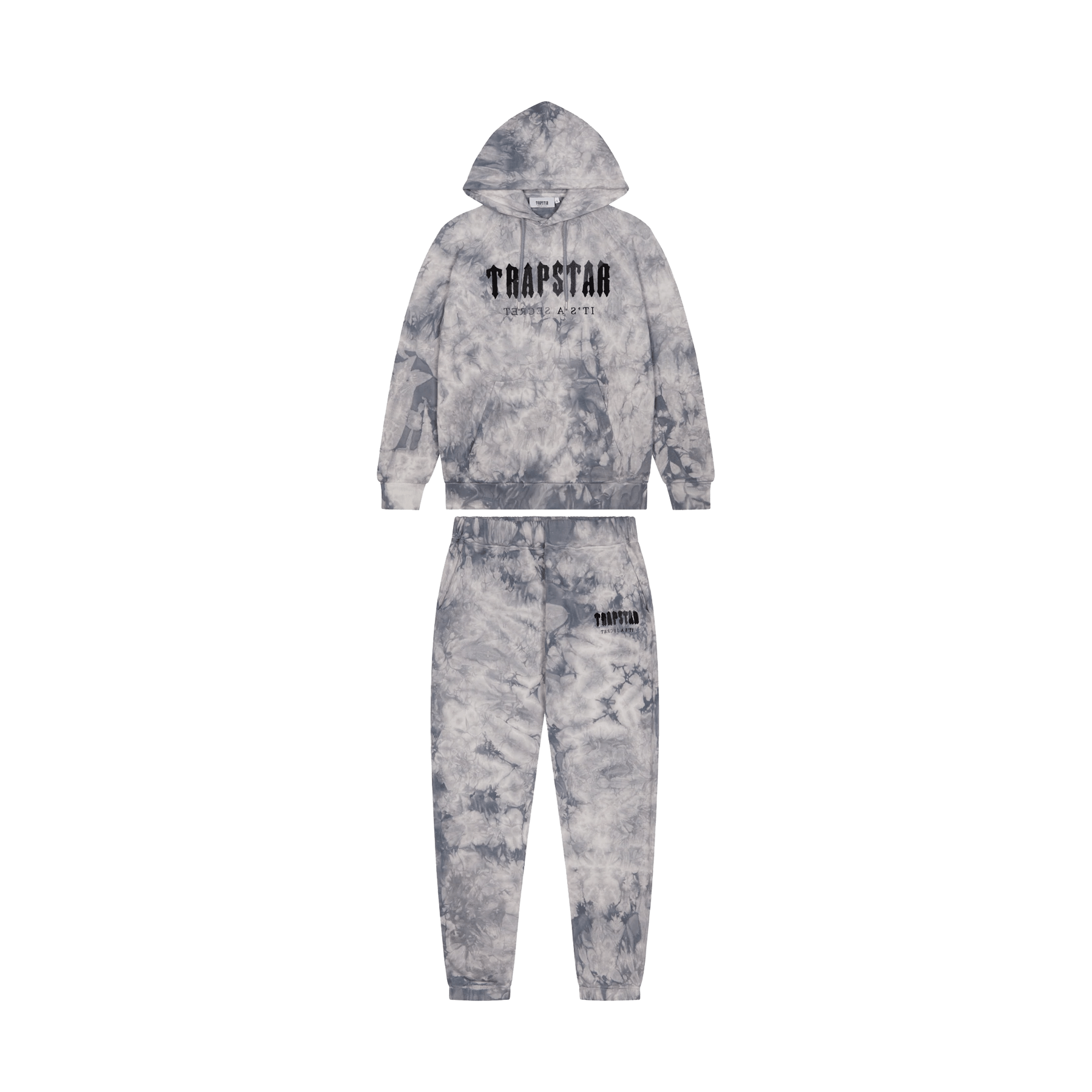 Trapstar Chenille Decoded Hoodie Tracksuit - Allover Tie Dye - Kick Game