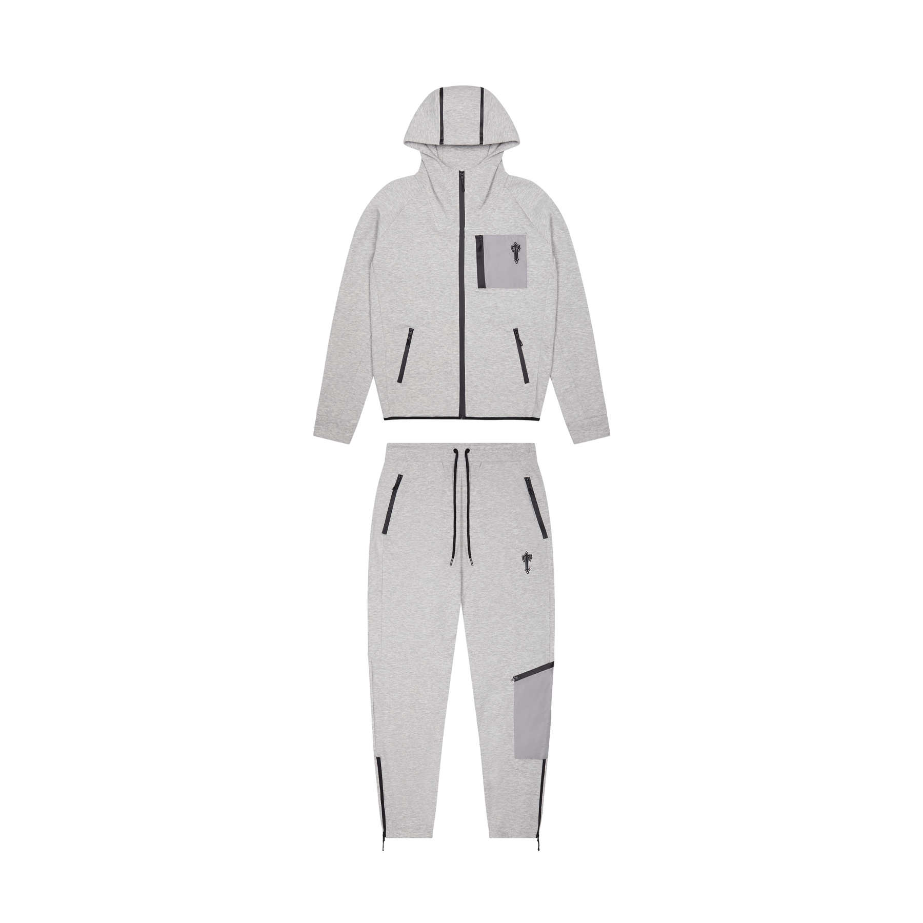 Irongate T-Fleece Tracksuit - Grey - Kick Game