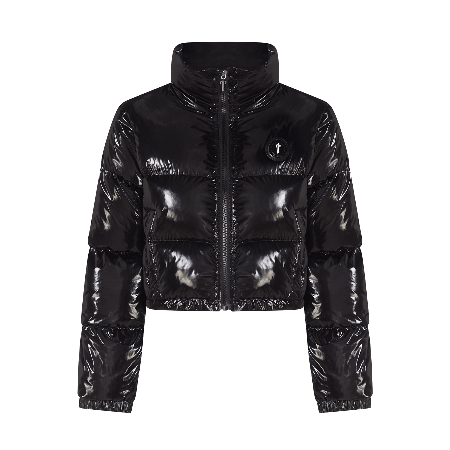 Trapstar Women's Irongate Puffer Jacket - Shiny Black - Kick Game