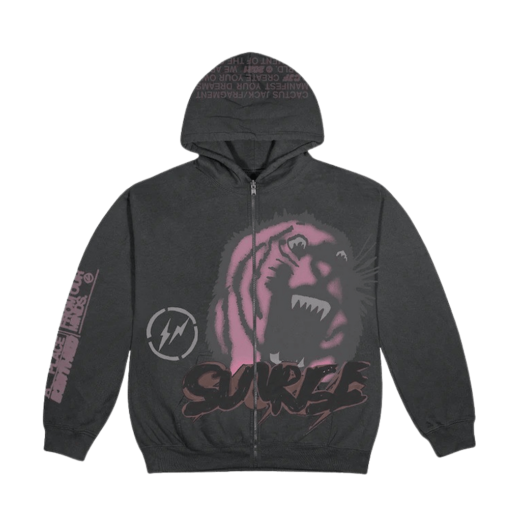 Travis Scott Cactus Jack For Fragment Sunrise Zip Up Hoodie Travis Scott Cactus Jack For Fragment Sunrise Zip Up Hoodie
