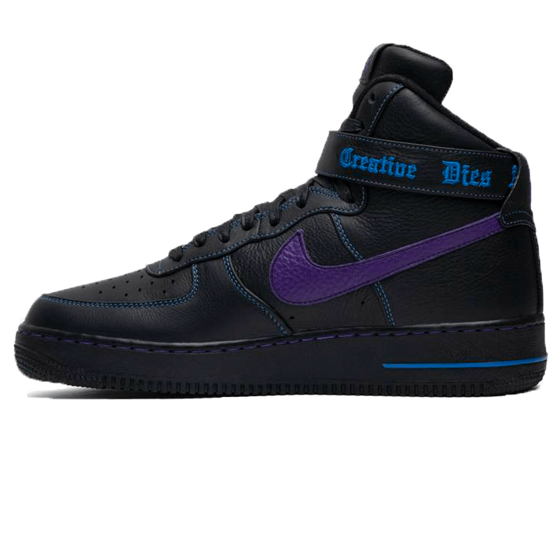 Vlone x Air Force 1 High 'Purple Swoosh' Sample - Kick Game