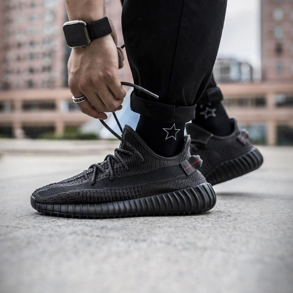 adidas Yeezy Boost 350 V2 Static Black Non-Reflective - Kick Game